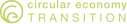 Circular Economy Transition Logo Green
